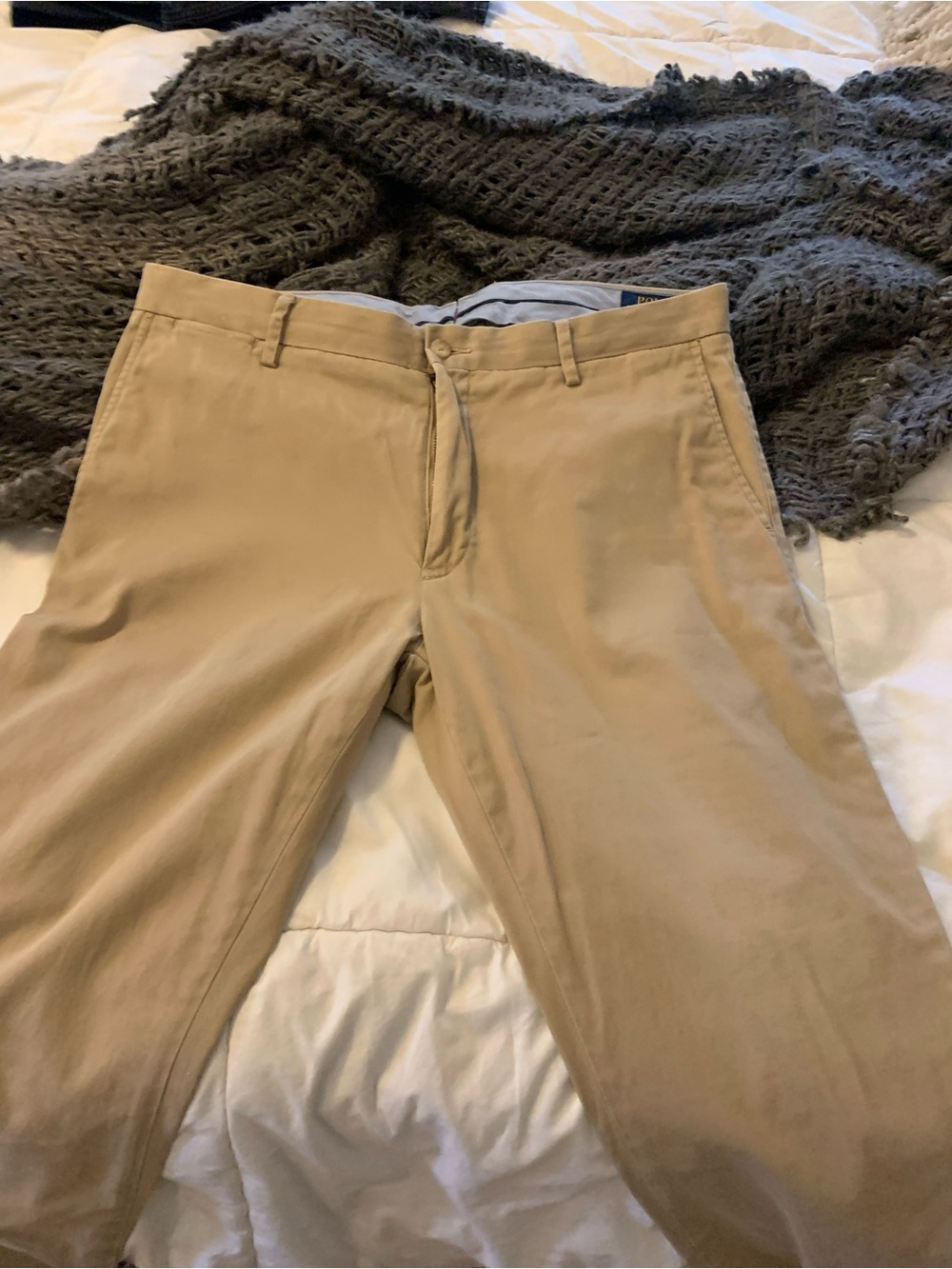 Polo by Ralph Lauren Classic Khaki Chinos in Tan